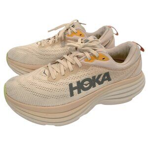 Hoka One One Bondi 8 Women's Sneaker Cream/Vanilla Size 10.5B